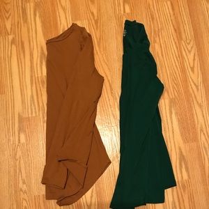 2 long sleeve shirts